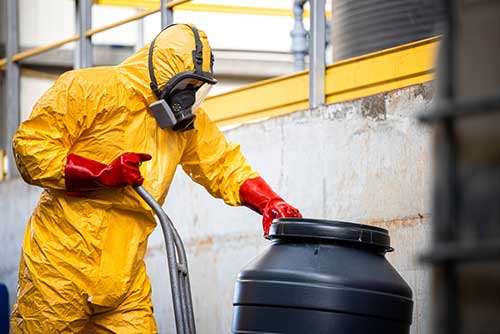 Wearing PPE is a prevantative method of reducing the harm of chemical exposure