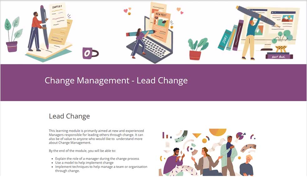 Change Management Training - Change is the online Constant 