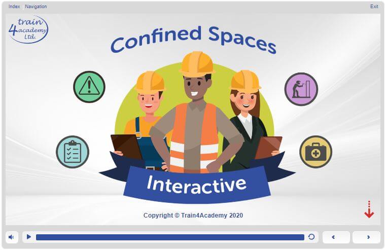 Confined Spaces Course Slide 1