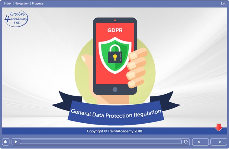 GDPR (General Data Protection Regulation) Course Slide 1