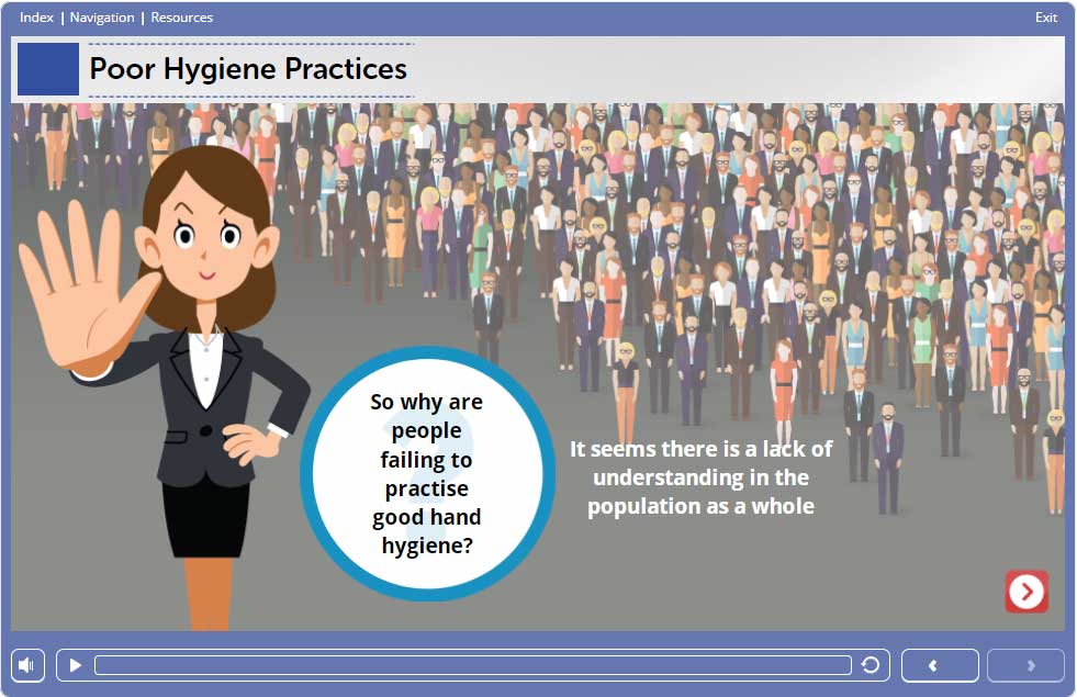 Hand Hygiene for Food Workers - Poor Hygiene Practices