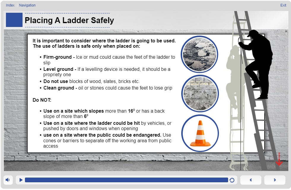 Ladder Safety Training Online Course Train4Academy