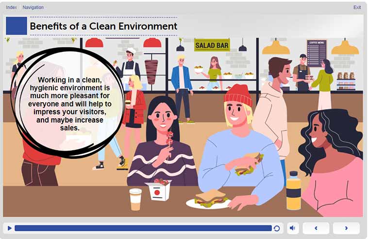 Benefits of a Clean Environment - Level 1 Food Safety in Catering
