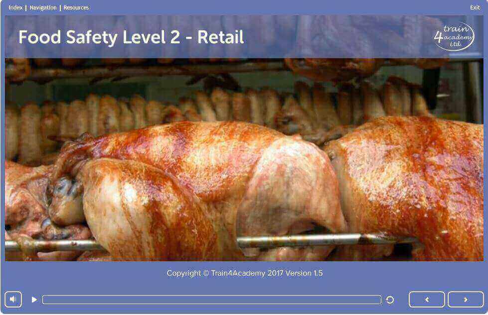 Level 2 Food Hygiene & Safety in Retail Course Slide 1