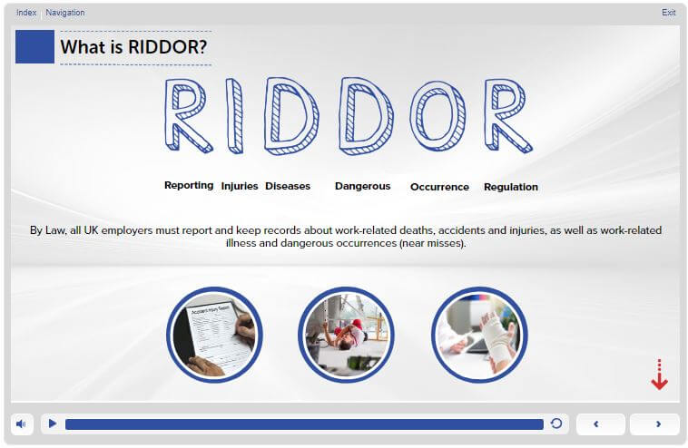RIDDOR Training Course - What is RIDDOR
