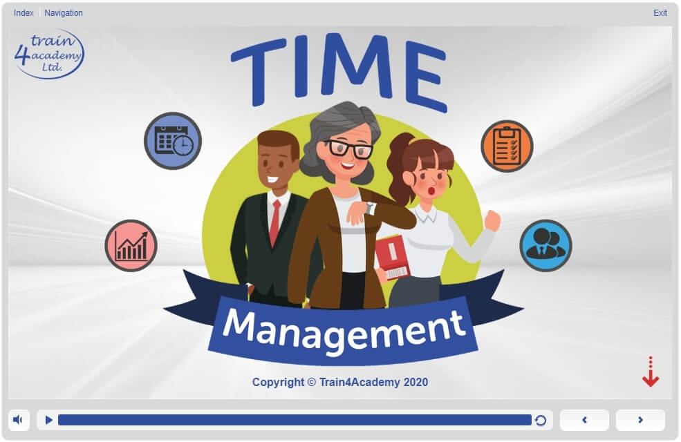 Welcome Screen - Time Management Training