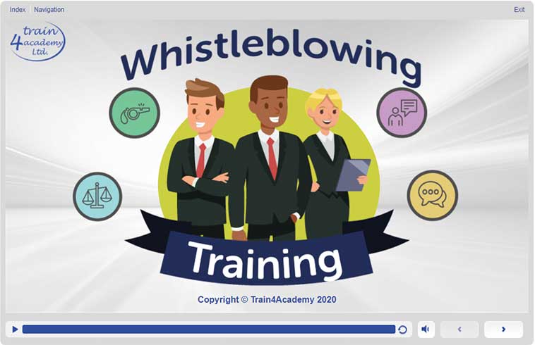 Whistleblowing Course Slide 1